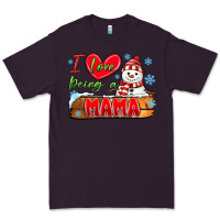 Plum i love being a mama Premium Tee - MaliasSmallBusiness