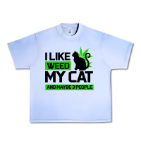 Grape Ice Cat Weed I Like My Cat Gift Urban Heavy Tee - Bettercallsaul