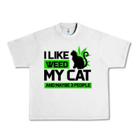 Lunar Rock Cat Weed I Like My Cat Gift Urban Heavy Tee - Bettercallsaul