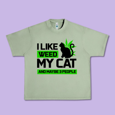 Cat Weed I Like My Cat Gift Urban Heavy Tee Designed By Bettercallsaul
