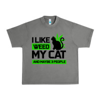 Tornado Cat Weed I Like My Cat Gift Urban Heavy Tee - Bettercallsaul