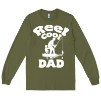 Army Green Reel Cool Dad fathers day fishing adventure Long Sleeve Tee - tuanDangUi