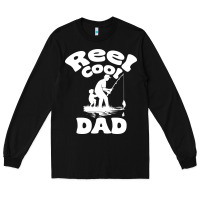 Reel Cool Dad Fathers Day Fishing Adventure Long Sleeve Tee | Teevron