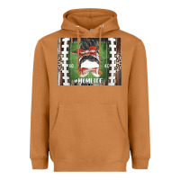 Meerkat American Football Mom life Heavyweight Hoodie - CowhideDigitalArt