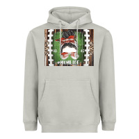 Moon Dust American Football Mom life Heavyweight Hoodie - CowhideDigitalArt