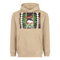 Mushroom American Football Mom life Heavyweight Hoodie - CowhideDigitalArt