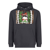 Smoke American Football Mom life Heavyweight Hoodie - CowhideDigitalArt