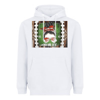 White American Football Mom life Heavyweight Hoodie - CowhideDigitalArt