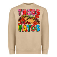 Tacos Before Vatos Olivia Heavyweight Sweatshirt | Teevron