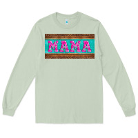 Matcha floral mama mother's day license plate Long Sleeve Tee - Jasminsmagicworld