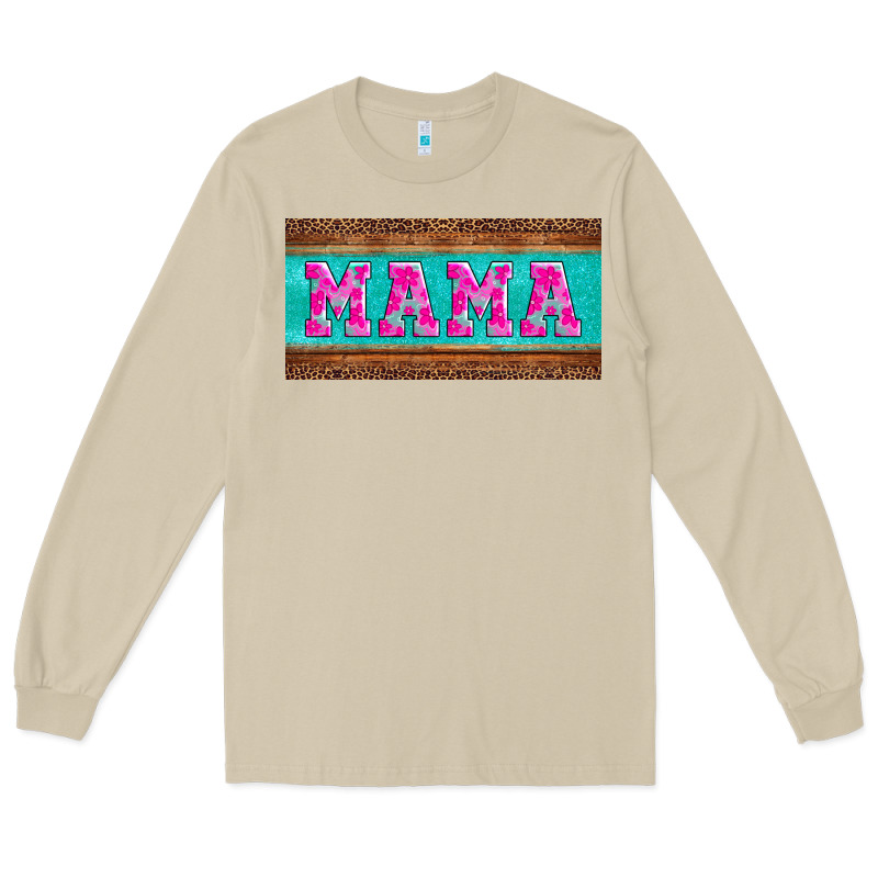Floral Mama Mother's Day License Plate Long Sleeve Tee by Jasminsmagicworld | Teevron