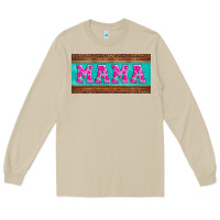Mushroom floral mama mother's day license plate Long Sleeve Tee - Jasminsmagicworld