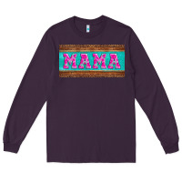 Plum floral mama mother's day license plate Long Sleeve Tee - Jasminsmagicworld