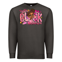 Smoke Pretty Black Educated Premium Sweatshirt - CowhideDigitalArt