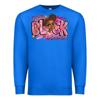 True Royal Pretty Black Educated Premium Sweatshirt - CowhideDigitalArt
