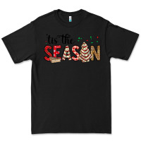 Black tis the season christmas debbie cake Premium Tee - MaliasSmallBusiness