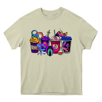 Mossy gaming coffee cups Heavy Core Tee - NancyCooperArtShop