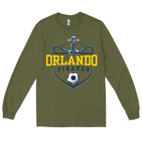 Army Green Orlando pirates, ball Long Sleeve Tee - tuanDangUi