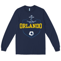Navy Orlando pirates, ball Long Sleeve Tee - tuanDangUi