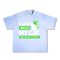 Grape Ice Cat Weed I Like My Cat Gift Urban Heavy Tee - Bettercallsaul