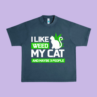 Cat Weed I Like My Cat Gift Urban Heavy Tee Designed By Bettercallsaul