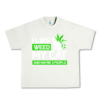Pistachio Cat Weed I Like My Cat Gift Urban Heavy Tee - Bettercallsaul