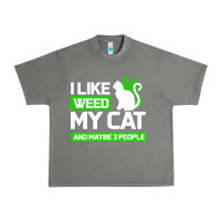 Tornado Cat Weed I Like My Cat Gift Urban Heavy Tee - Bettercallsaul