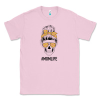 Bubblegum Pink Yellow Flower on Pink Background Mom Skull Classic Tee - Bettercallsaul