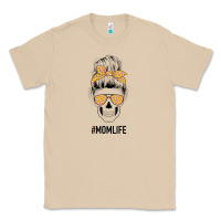 Mushroom Yellow Flower on Pink Background Mom Skull Classic Tee - Bettercallsaul