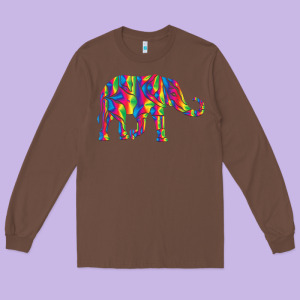 Elephant1687 Long Sleeve Tee Designed By Tuandangui