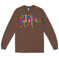 Chestnut Elephant1687 Long Sleeve Tee - tuanDangUi