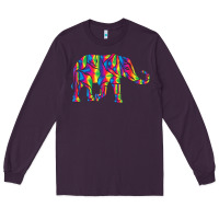 Plum Elephant1687 Long Sleeve Tee - tuanDangUi