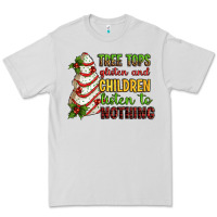 Dove Grey Tree tops glisten and children listen to nothing Premium Tee - RanaPortraitStore