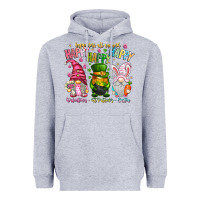 Heather Grey Happiness All Around Happy Valentines Patrick East Heavyweight Hoodie - CowhideDigitalArt