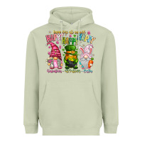 Matcha Happiness All Around Happy Valentines Patrick East Heavyweight Hoodie - CowhideDigitalArt