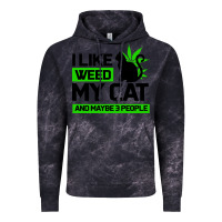 Cloud Black Cat Weed I Like My Cat Gift Vintage Hoodie - Bettercallsaul