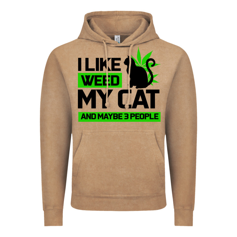 Cat Weed I Like My Cat Gift Vintage Hoodie by Bettercallsaul | Teevron