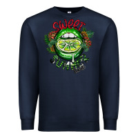 Navy summer time Premium Sweatshirt - CowhideDigitalArt