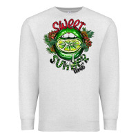 Oatmeal Heather summer time Premium Sweatshirt - CowhideDigitalArt