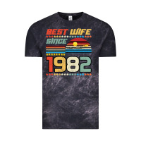 Cloud Black Best Wife Since 1982 Vintage Tee - Bettercallsaul
