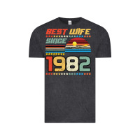 Vintage Black Best Wife Since 1982 Vintage Tee - Bettercallsaul