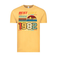 Vintage Mustard Best Wife Since 1982 Vintage Tee - Bettercallsaul