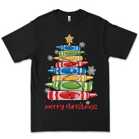 Black crayons tree christmas Premium Tee - MaliasSmallBusiness
