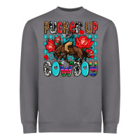 Storm pucker up cowboy olivia Heavyweight Sweatshirt - OliviaCreatesArt