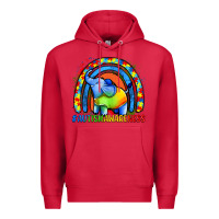 Cardinal Autism Awareness Autism elephant Premium Hoodie - FaDigitalArtStudio
