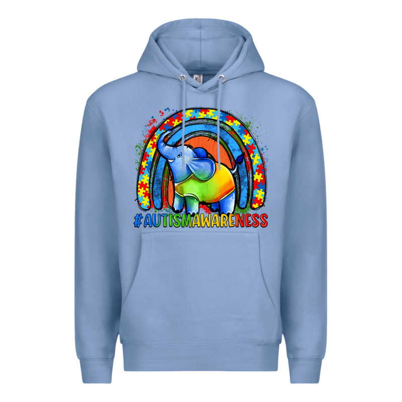 Autism Awareness Autism Elephant Premium Hoodie by FaDigitalArtStudio | Teevron