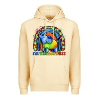 Pina Colada Autism Awareness Autism elephant Premium Hoodie - FaDigitalArtStudio