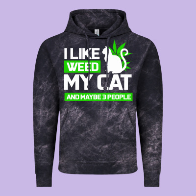Cat Weed I Like My Cat Gift Vintage Hoodie Designed By Bettercallsaul