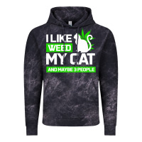 Cloud Black Cat Weed I Like My Cat Gift Vintage Hoodie - Bettercallsaul
