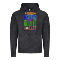 Vintage Black motivational direction quote Vintage Hoodie - tuanDangUi